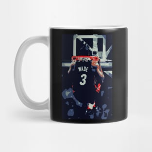 Dwyane Wade Inside the Basket Mug